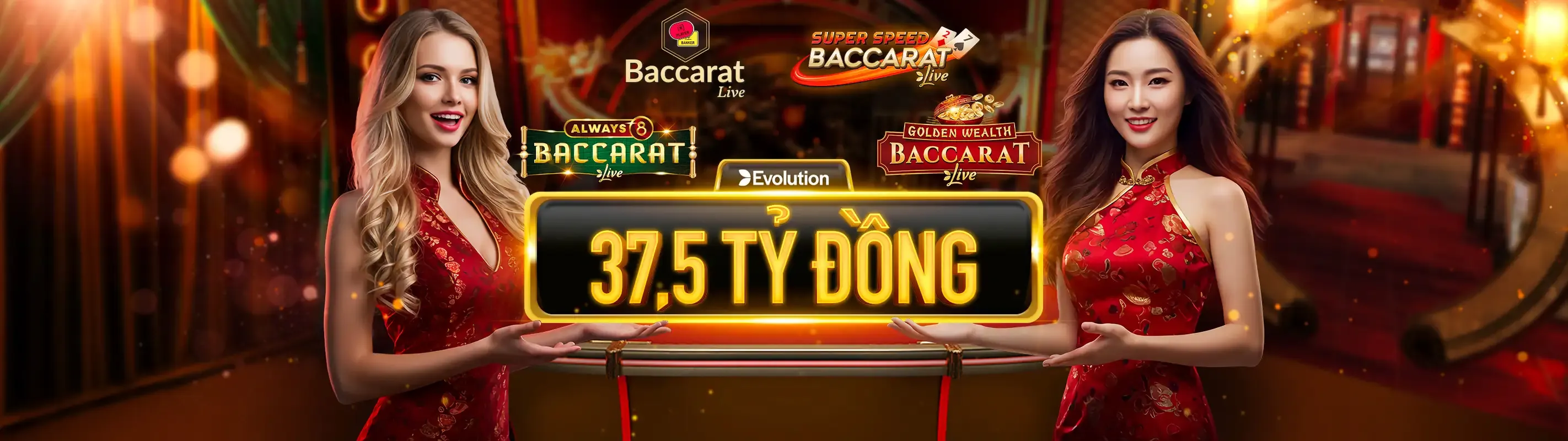 Sảnh casino trực tiếp sang trọng tại Thienhabet